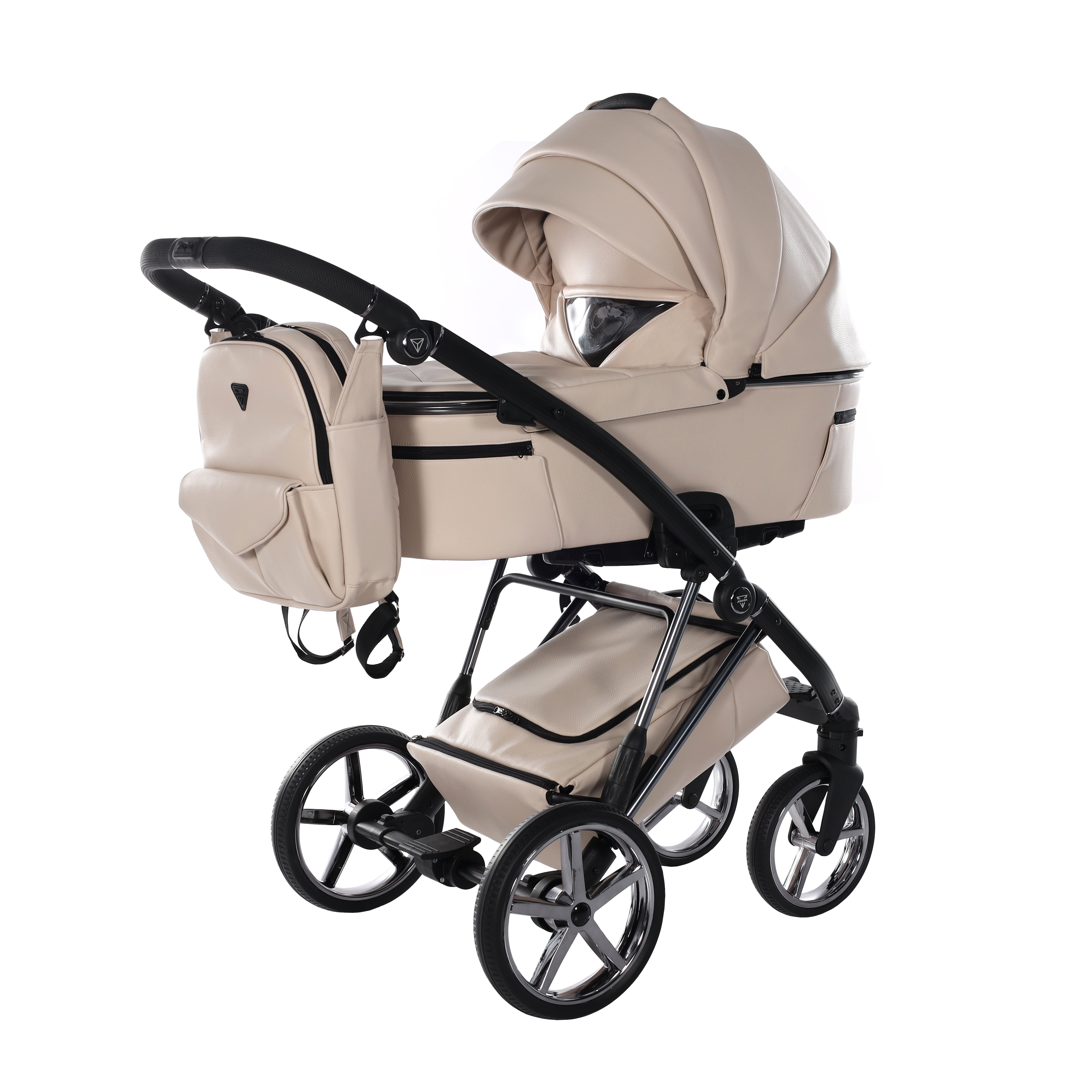 Junama AIR Premium V3, baby stroller and bassinet 2 in 1 - BEIGE, Code number: JUNAIRP02