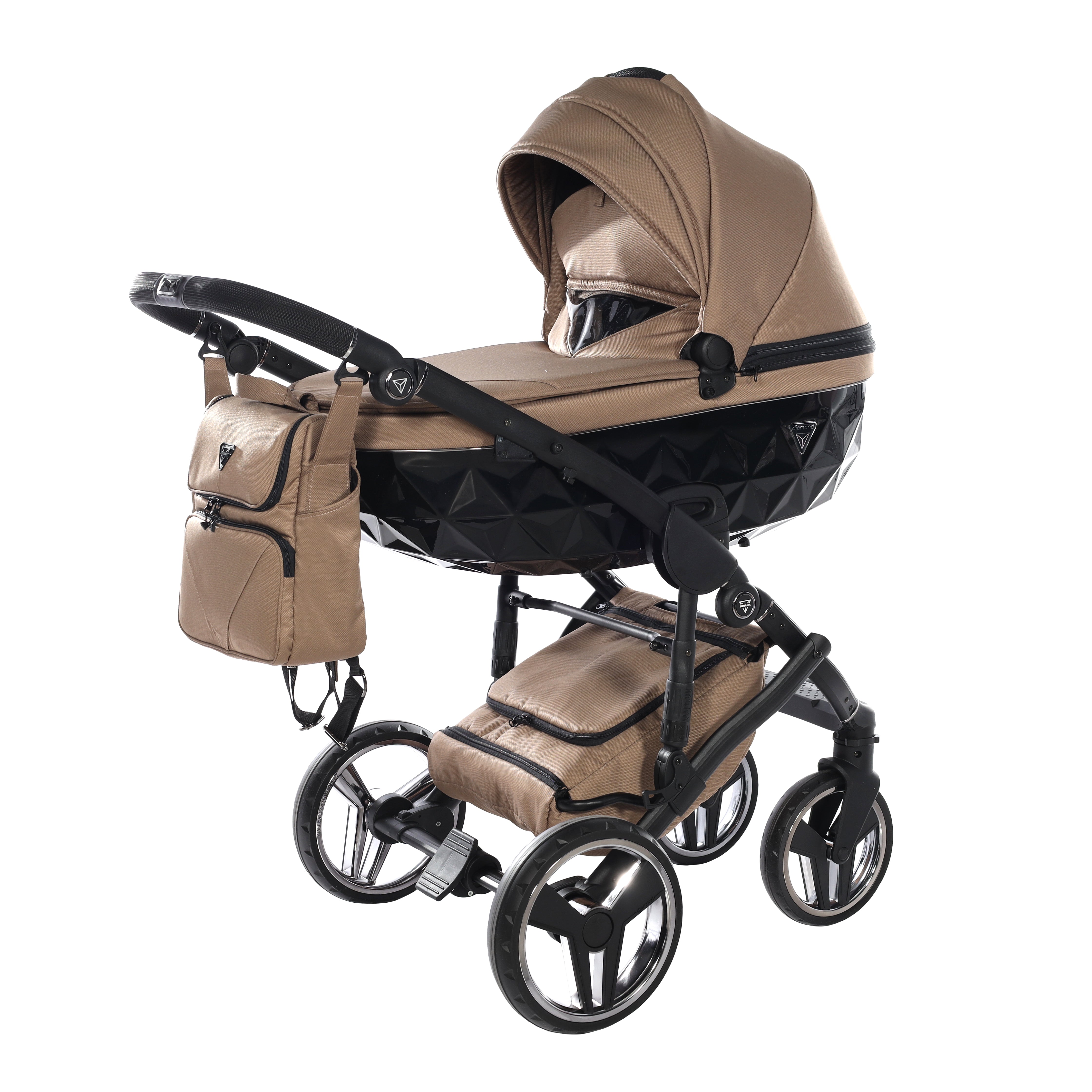 Junama BASIC, baby stroller and bassinet 2 in 1 - BEIGE, Code number: JUNBSC04