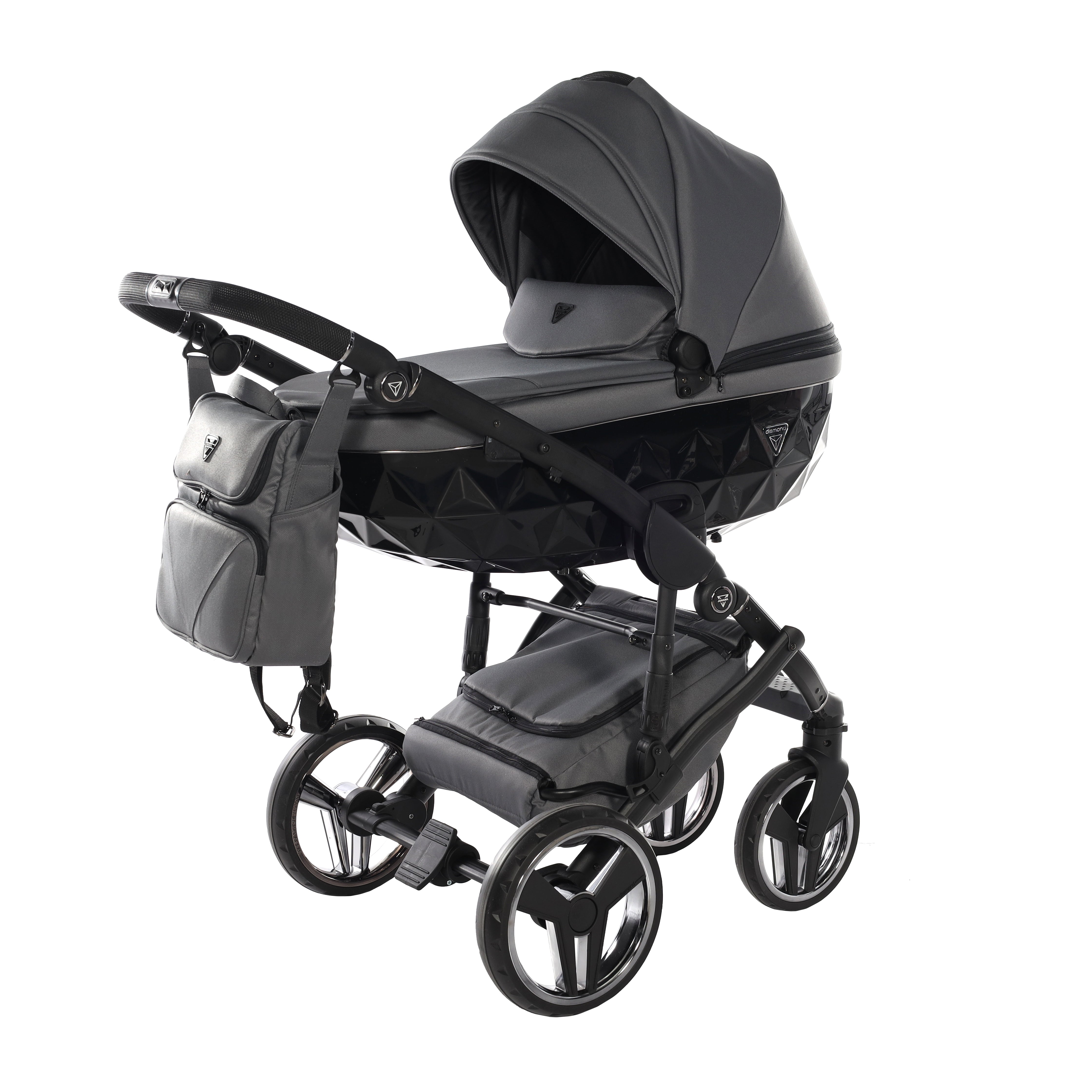 Junama BASIC, baby stroller and bassinet 2 in 1 - GRAY , Code number: JUNBSC03
