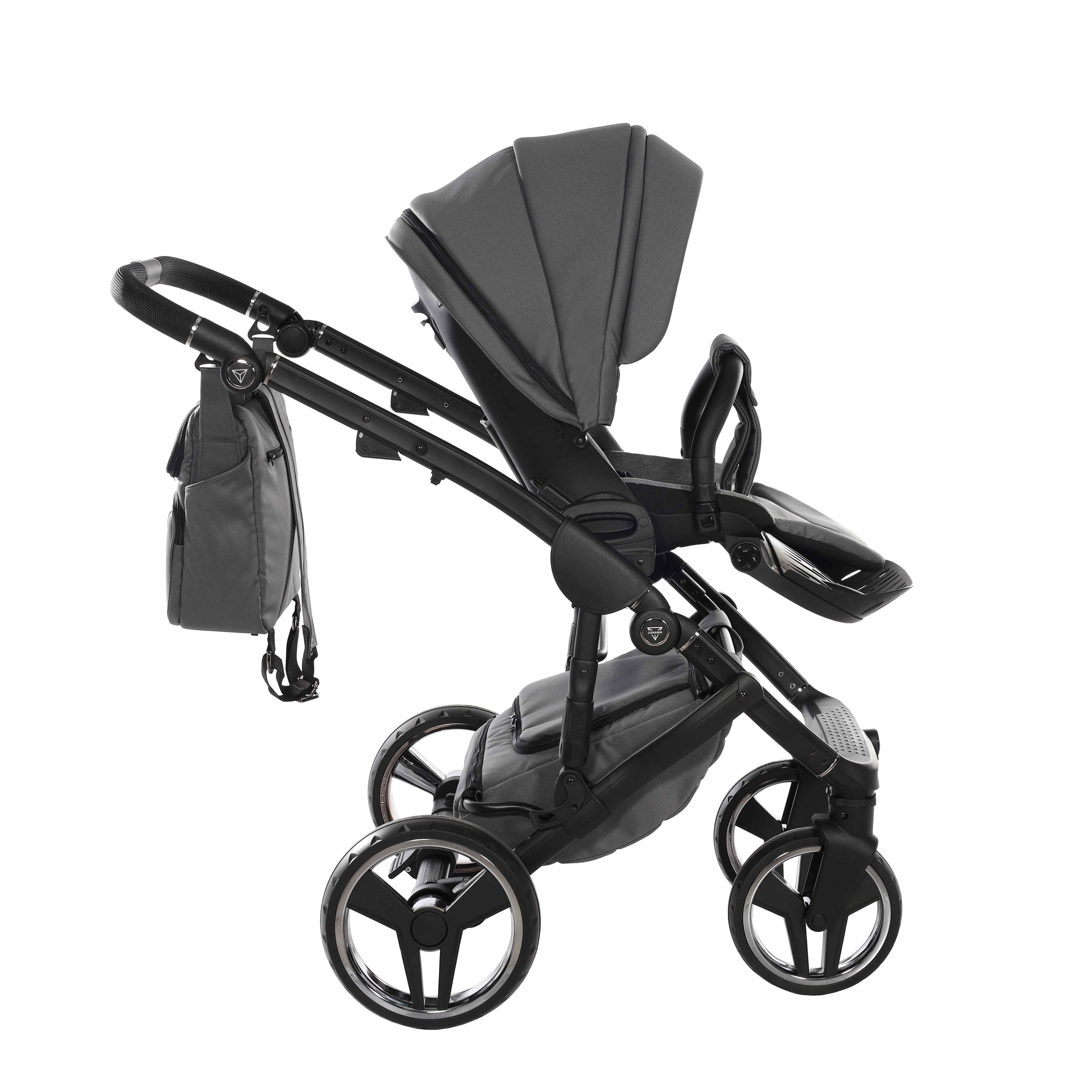 Junama BASIC, baby stroller and bassinet 2 in 1 - GRAY , Code number: JUNBSC03