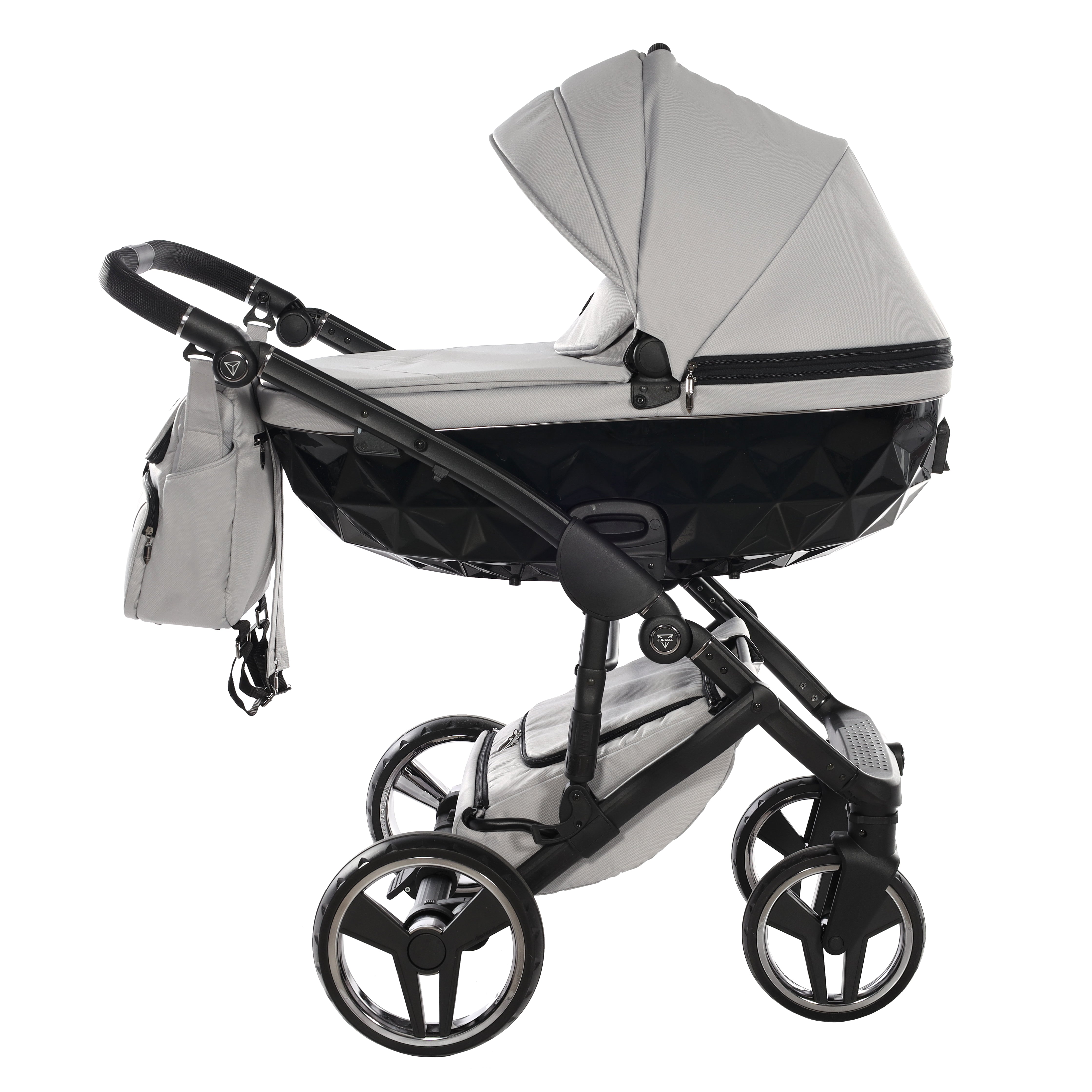 Junama BASIC, baby stroller and bassinet 2 in 1 - LIGHT GRAY, Code number: JUNBSC06