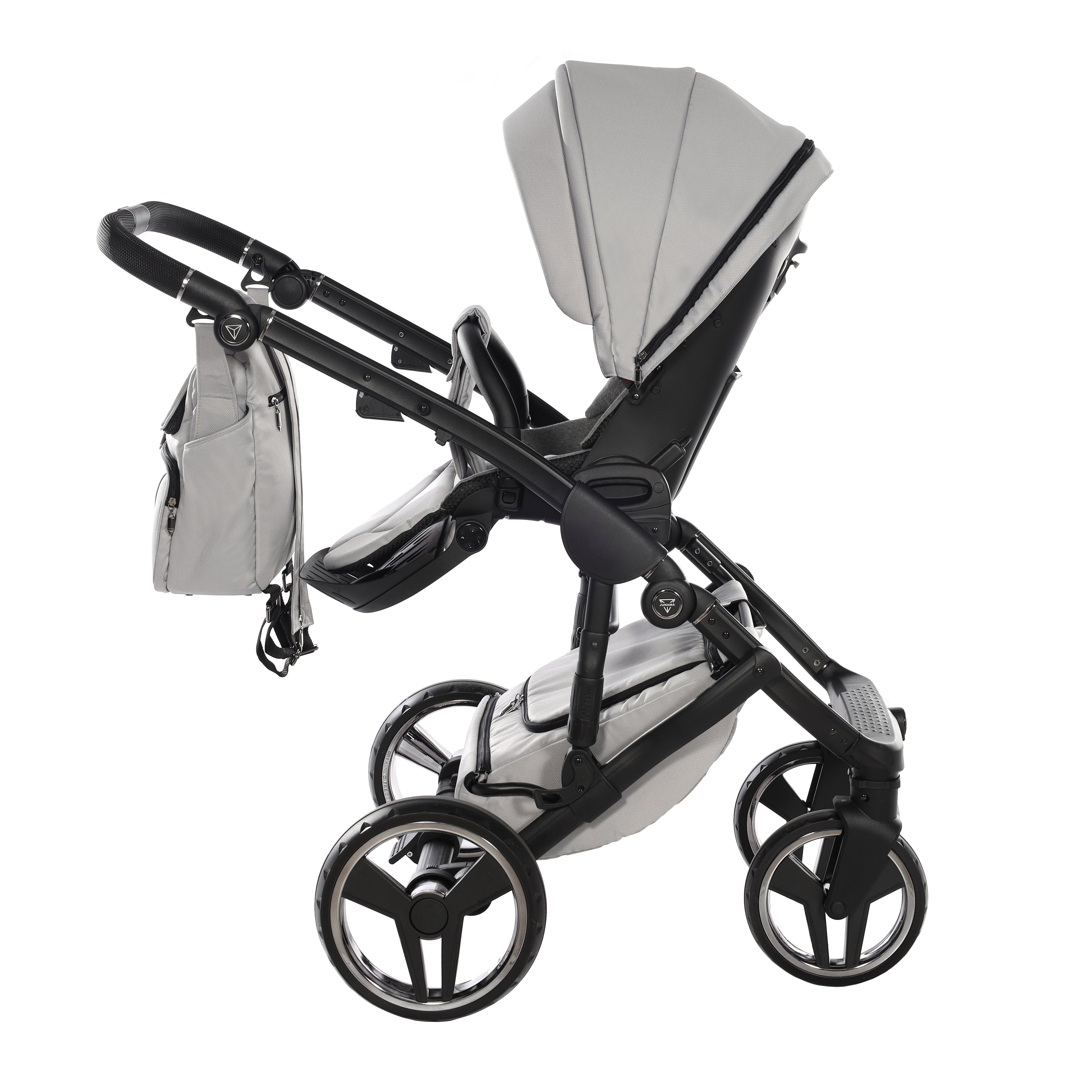 Junama BASIC, baby stroller and bassinet 2 in 1 - LIGHT GRAY, Code number: JUNBSC06