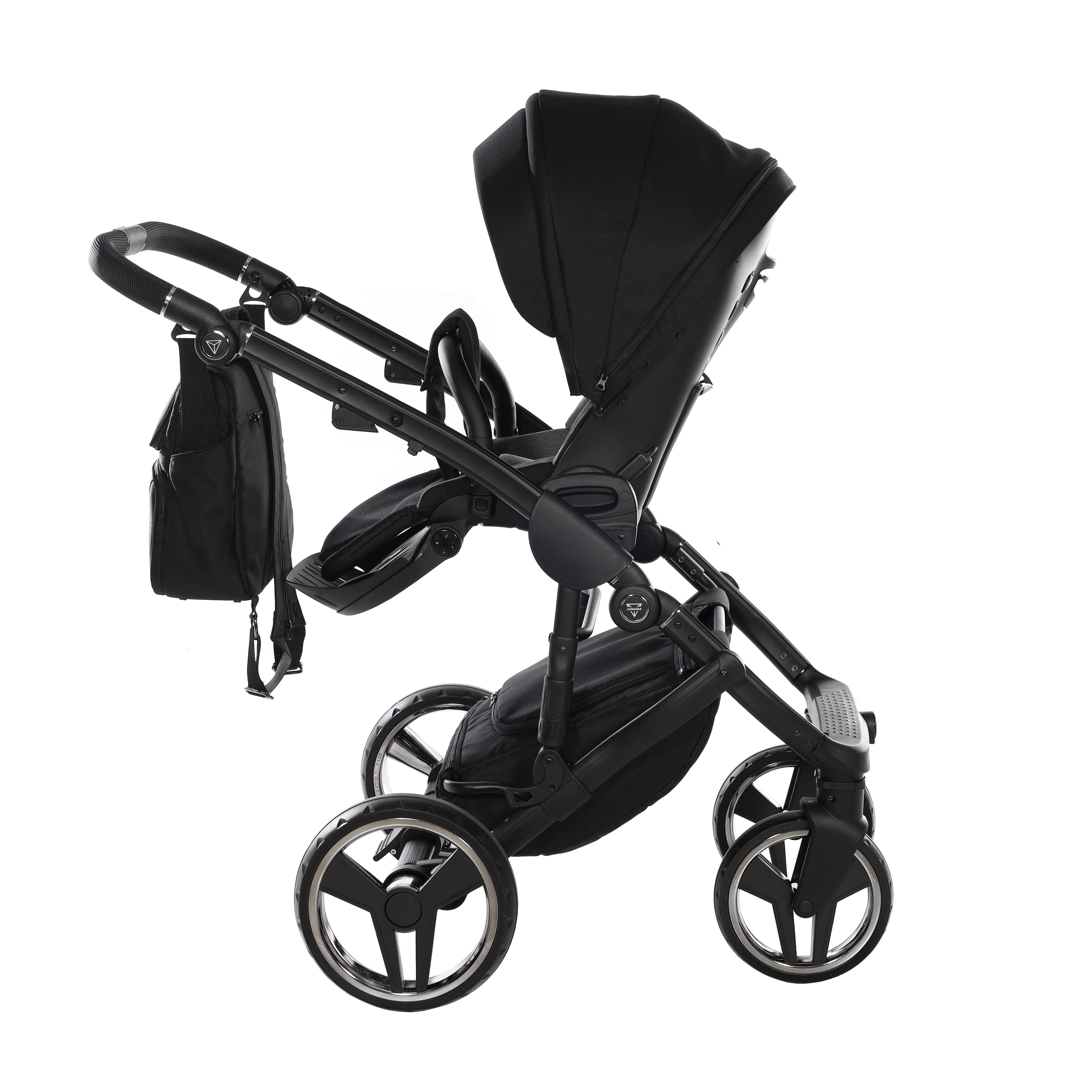 Junama BASIC, baby stroller and bassinet 2 in 1 - BLACK, Code number: JUNBSC01