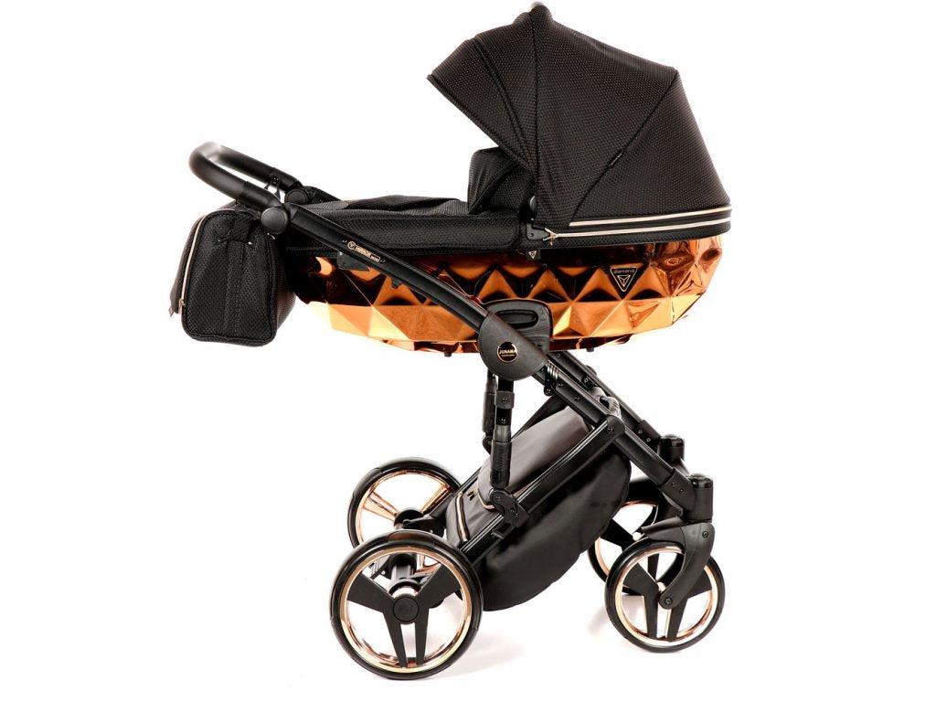 Junama Mirror, baby prams or stroller 2 in 1 - Copper and Black, Code number: JUNMIR01