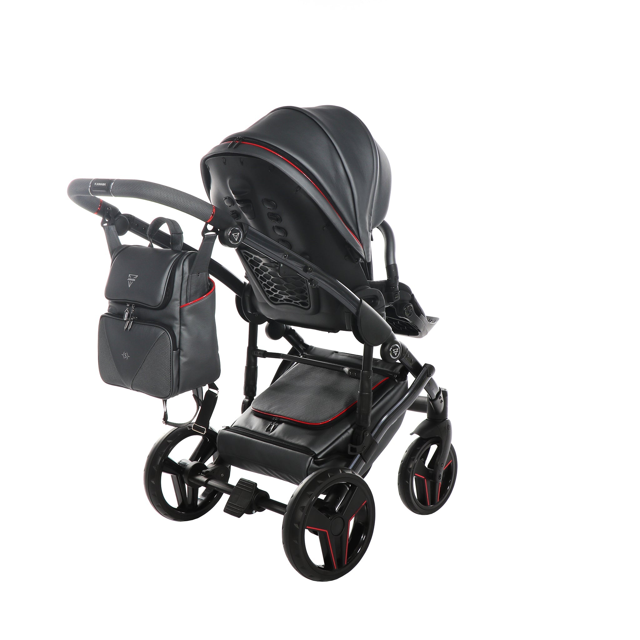 Junama S Class, baby prams or stroller 2 in 1 - Dark Gray and Black, Code number: JUNSC06