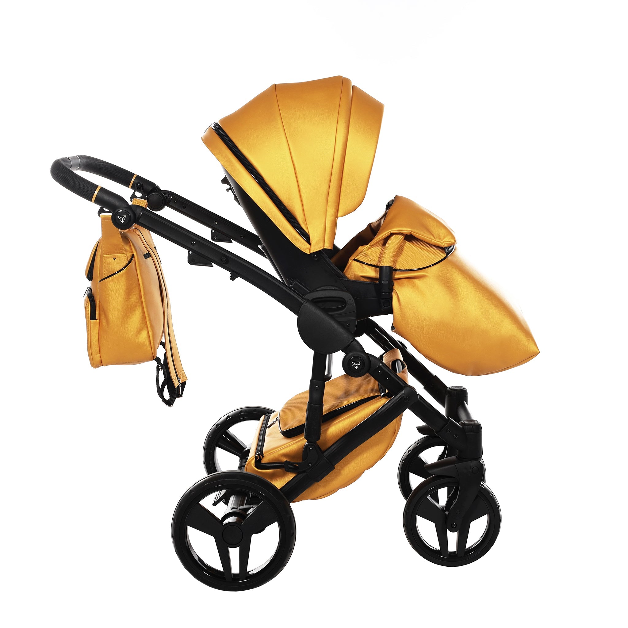 Junama S Class, baby prams or stroller 2 in 1 - Yellow and Black, Code number: JUNSC03