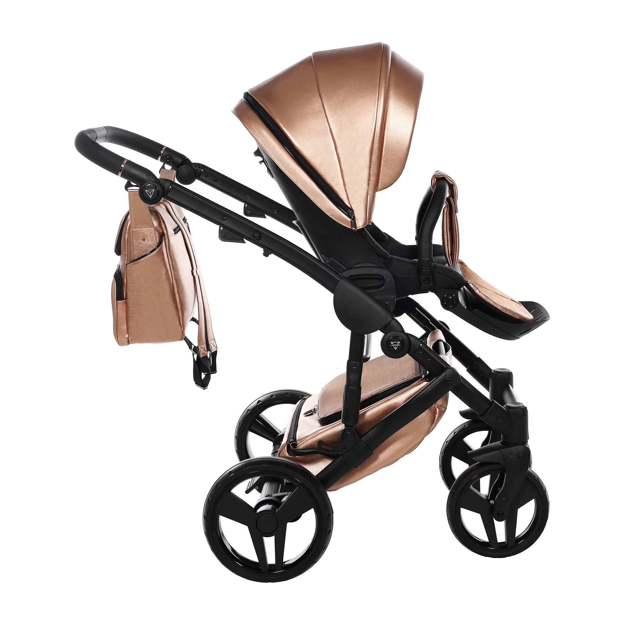 Junama S Class, baby prams or stroller 2 in 1 - Copper and Black, Code number: JUNSC05