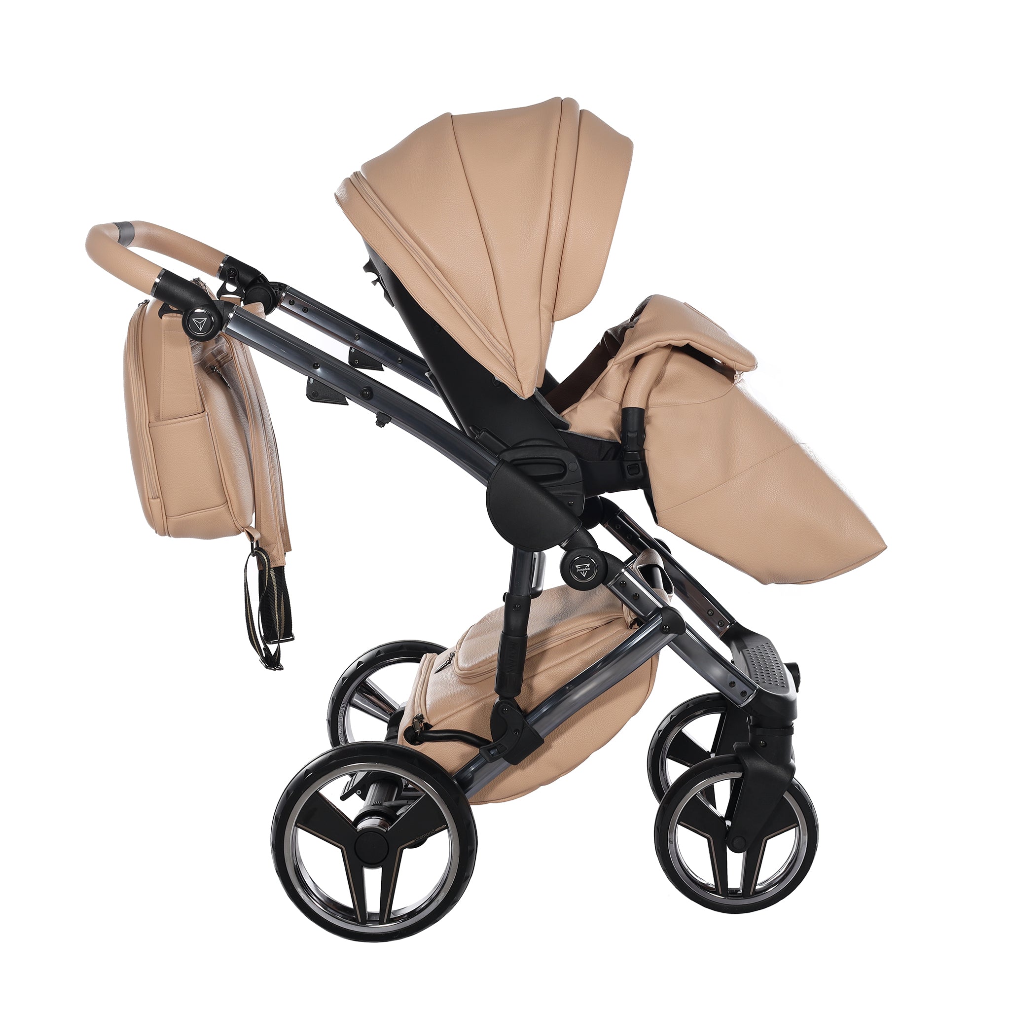 Junama Handcraft, baby prams or stroller 2 in 1 - Camel, number: JUNHC07