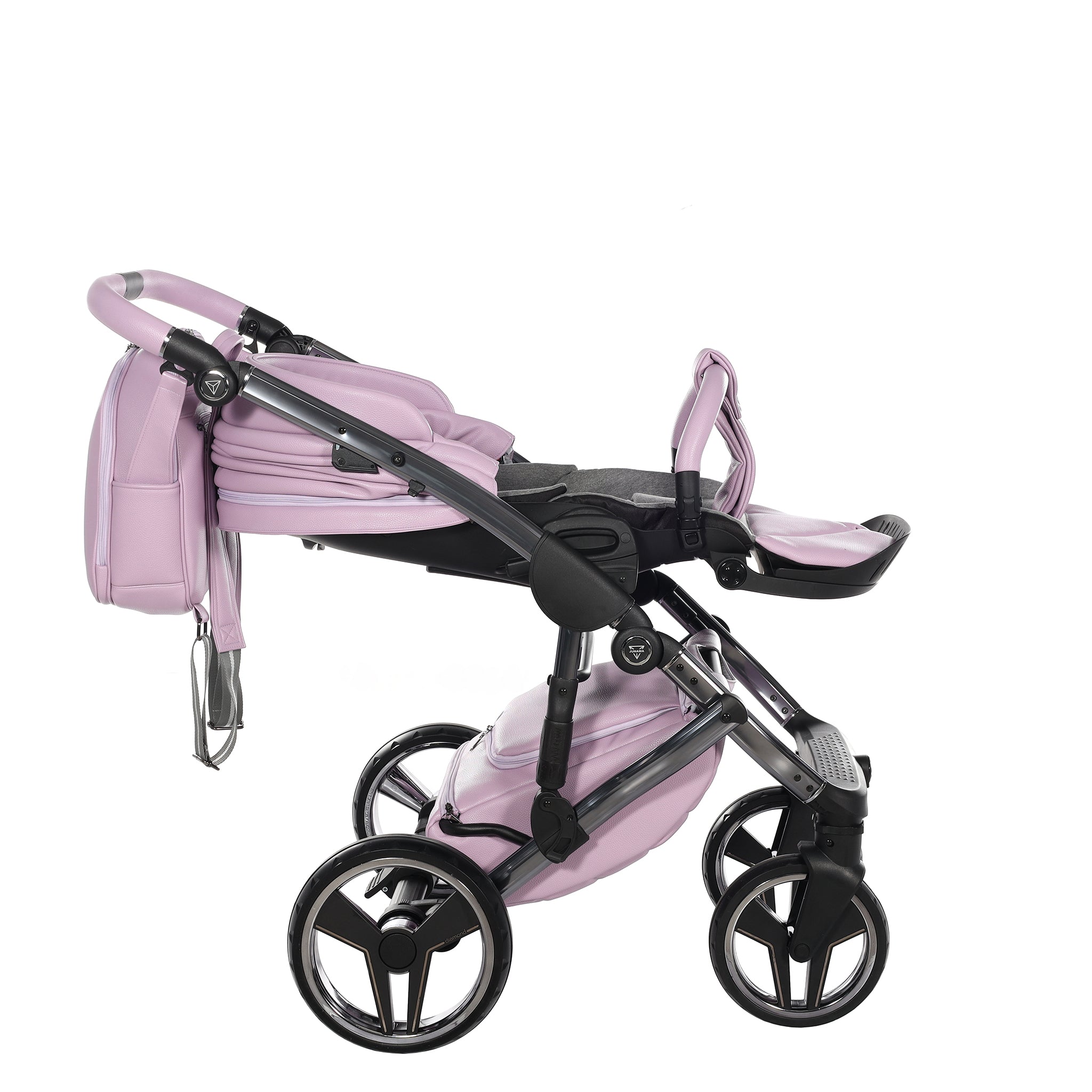 Junama Handcraft, baby prams or stroller 2 in 1 - Violet color, Code number: JUNHC03