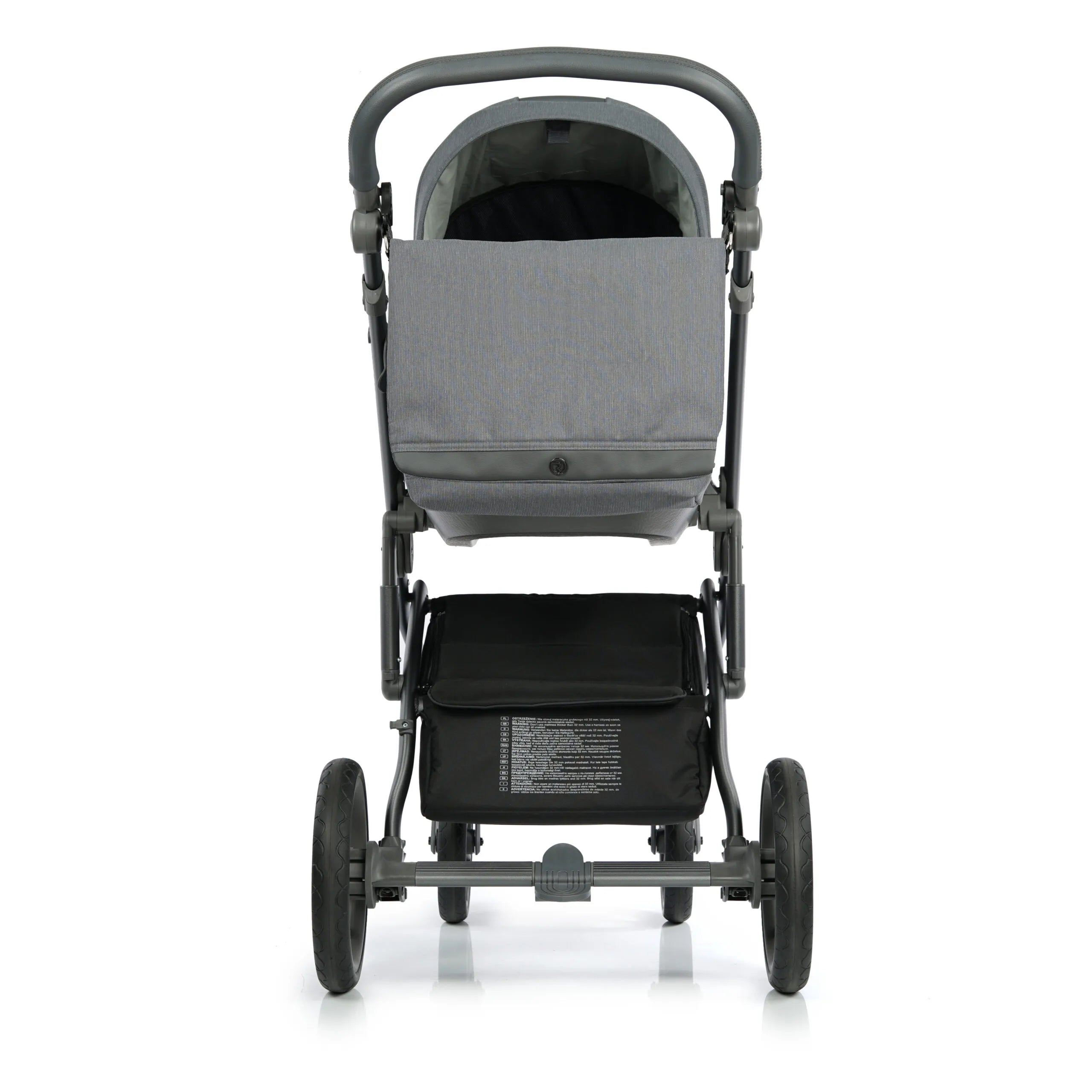 Roan BLOOM baby stroller 2 in 1, carry cot and stroller, color Titanium