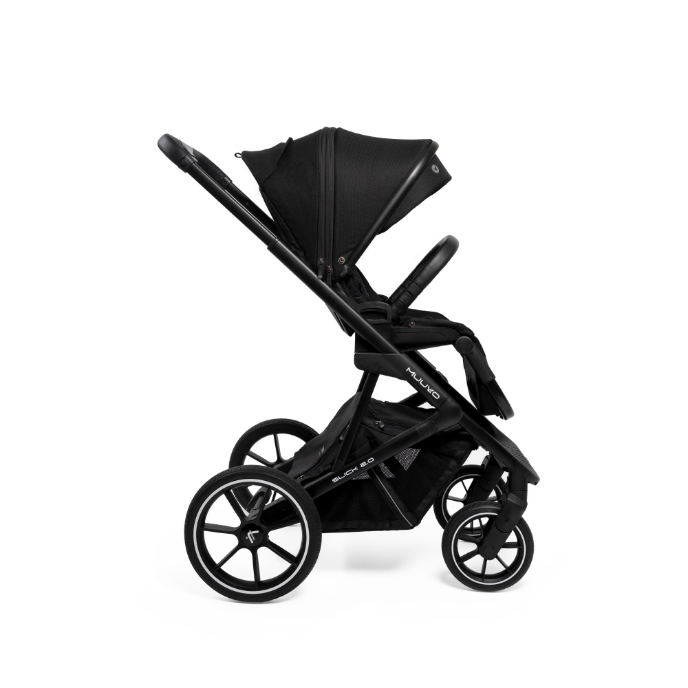MUUVO Slick 2.0 baby stroller 2 in 1, carry coat and stroller, color Classic Black