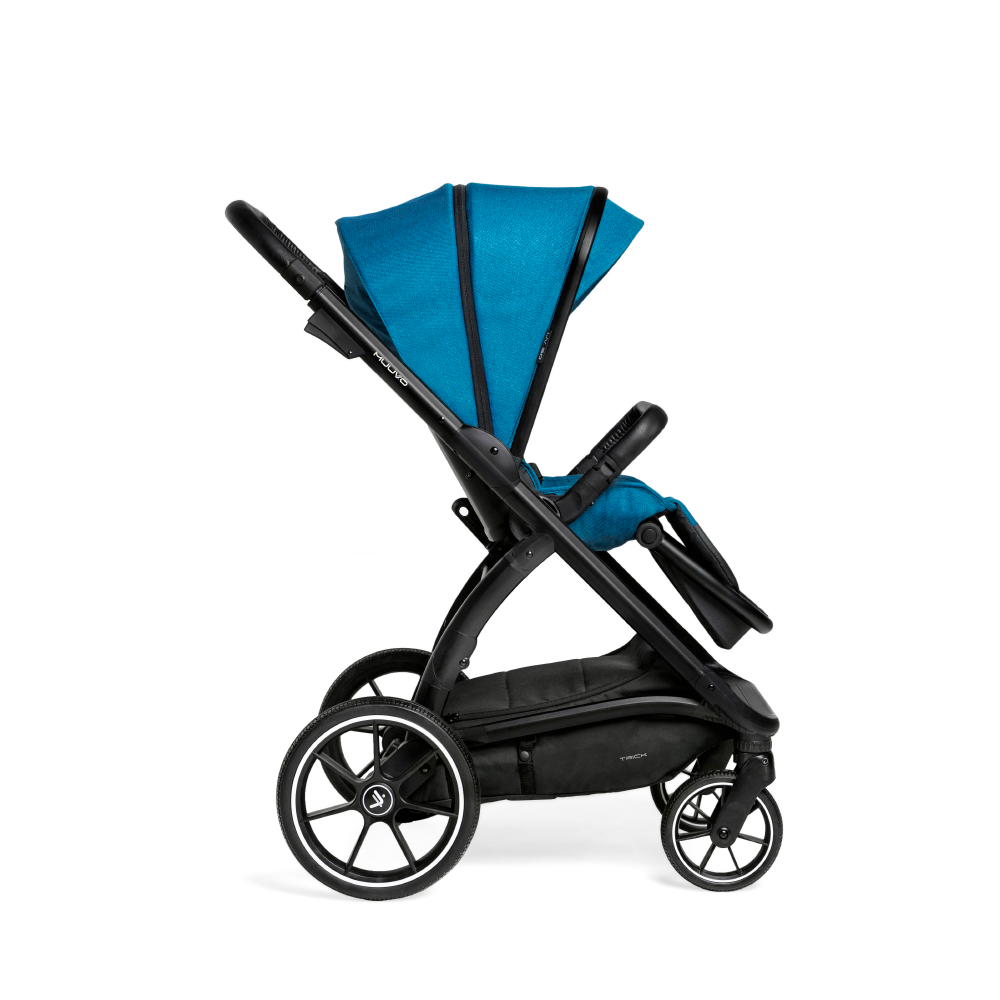 Muuvo TRICK Baby stroller 2 in 1, carry cot and seat stroller, color Ocean Blue